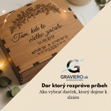 Dar, ktorý rozpráva príbeh: Ako vybrať personalizovaný gravír, ktorý dojme k slzám