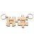 „Drevené párové kľúčenky – Puzzle