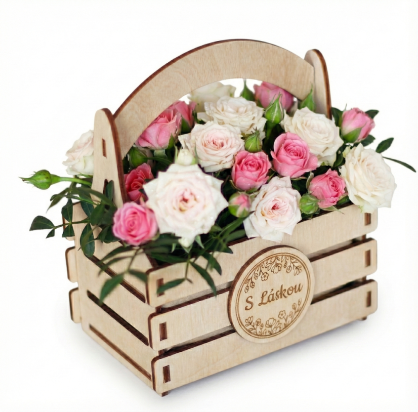Kvetinový box - Debnička