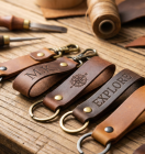 Kožené Prívesky na klúče