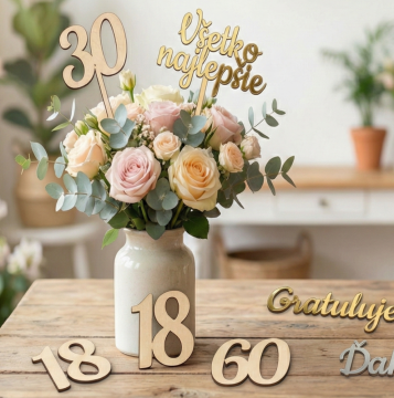 Zápichy Do Kytíc - Číslovka - Iné